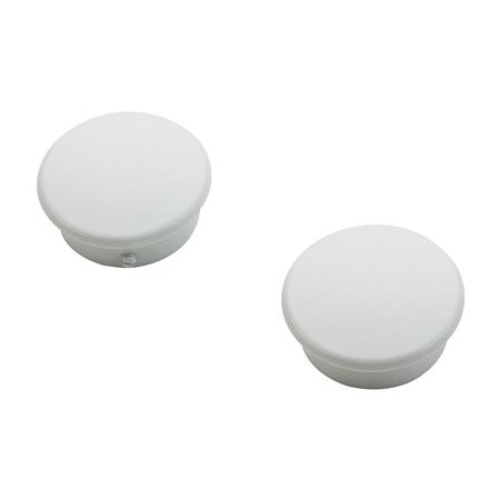 National Hardware V8602WHT Closet End Cap S822-090